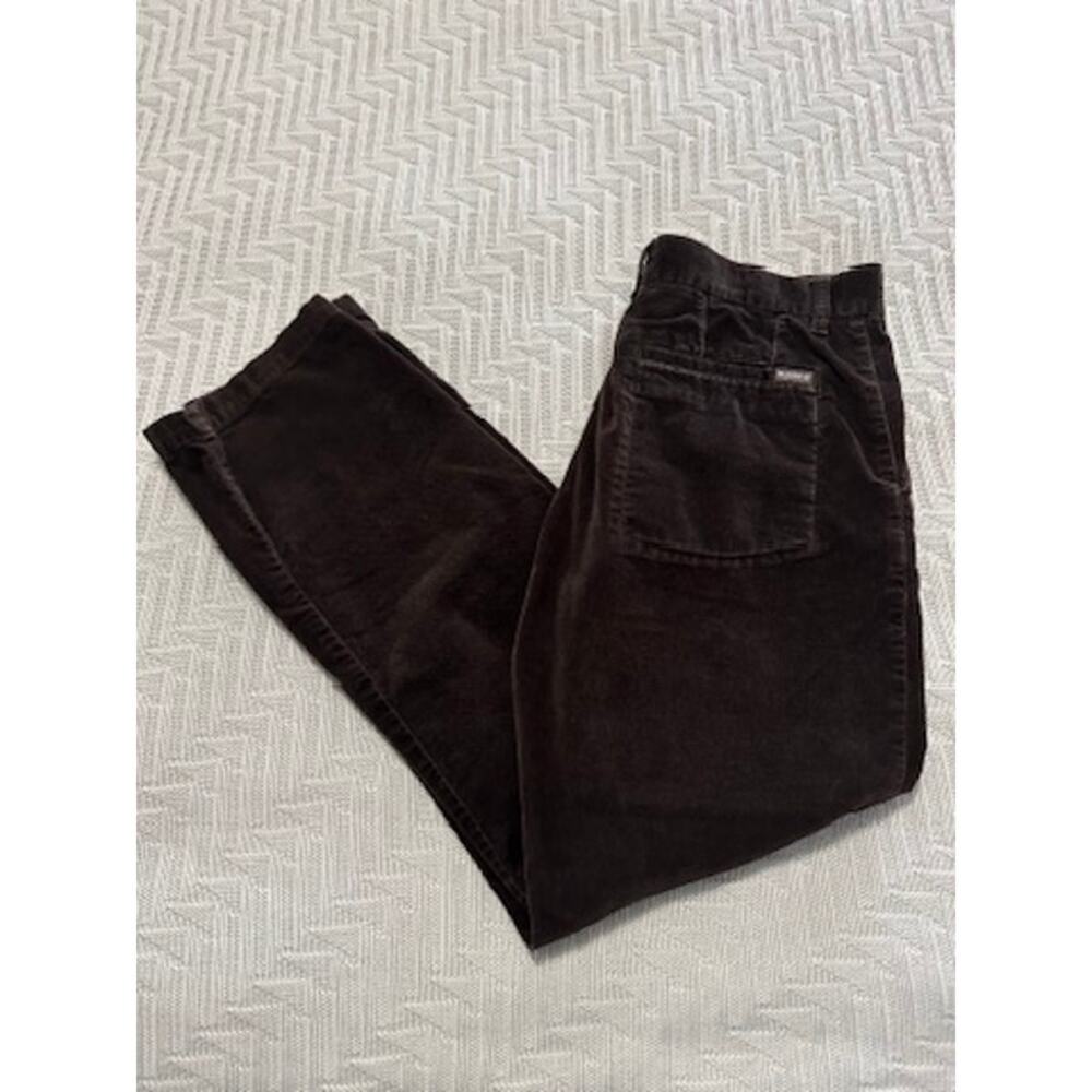 Guess brown velvet pants size 32